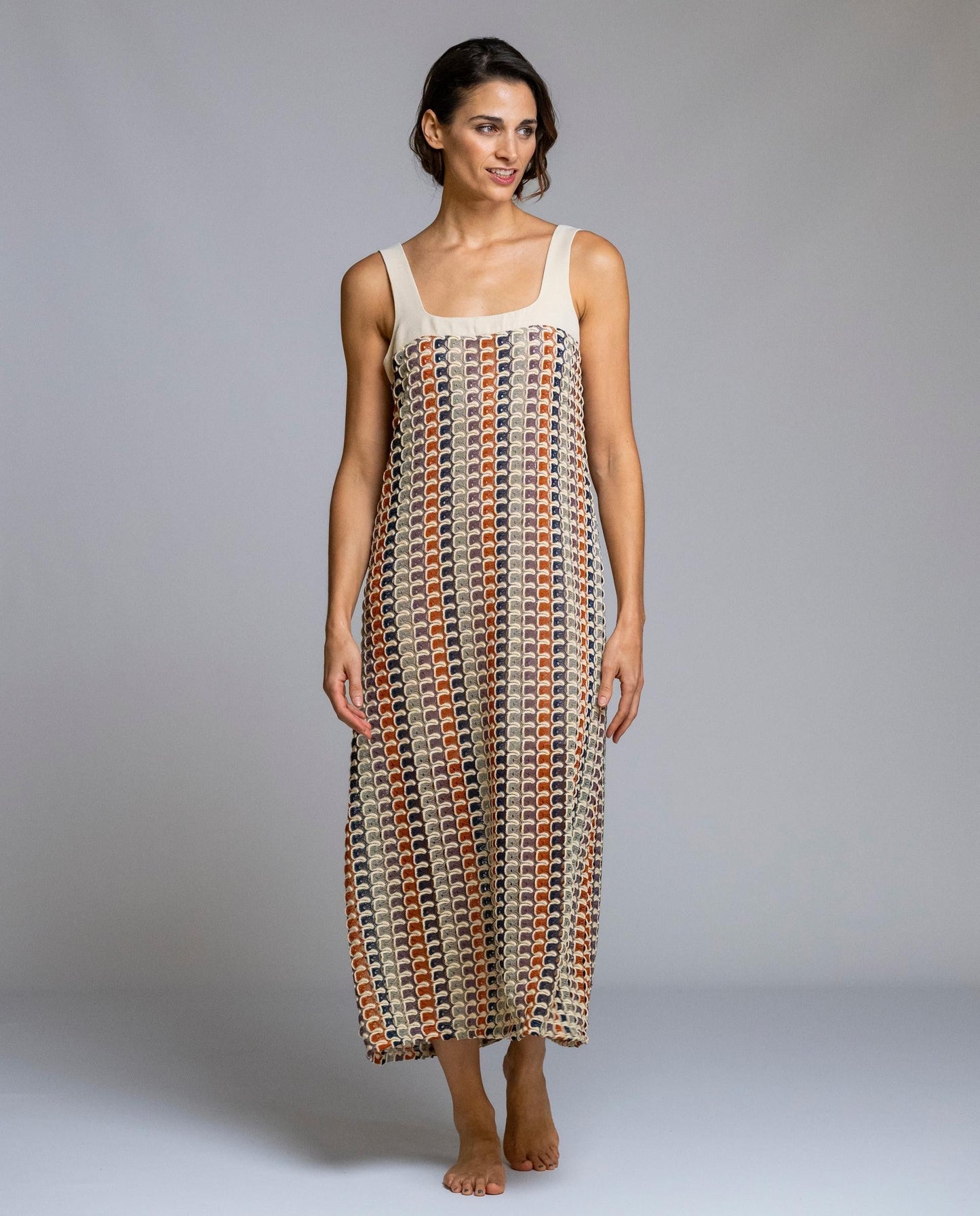 Vestido Crochet Largo SEÑORETTA