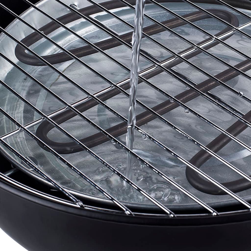 Barbacoa Eléctrica De Mesa Bq-2880 1250 W 30 Cm Negra Tristar