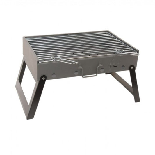 Flores Cortes - 33736 - Barbacoa Maleta Plegable Para Carbón Y Leña