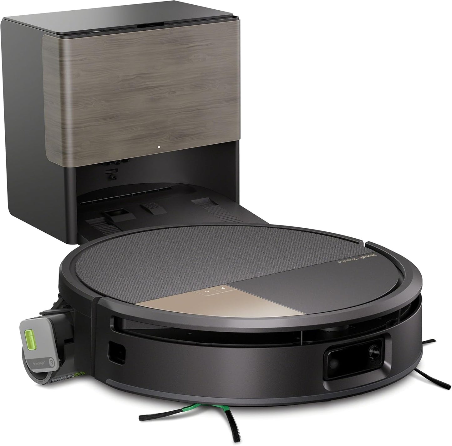 iRobot Roomba MAX 706 Combo y Base AutoWash, Accesorios adicionales, autolimpiable, multifunción, Rodillo fregado PowerSpin Extensible y retractil, cepillos Dobles, fregado y Secado con Calor, IA,B