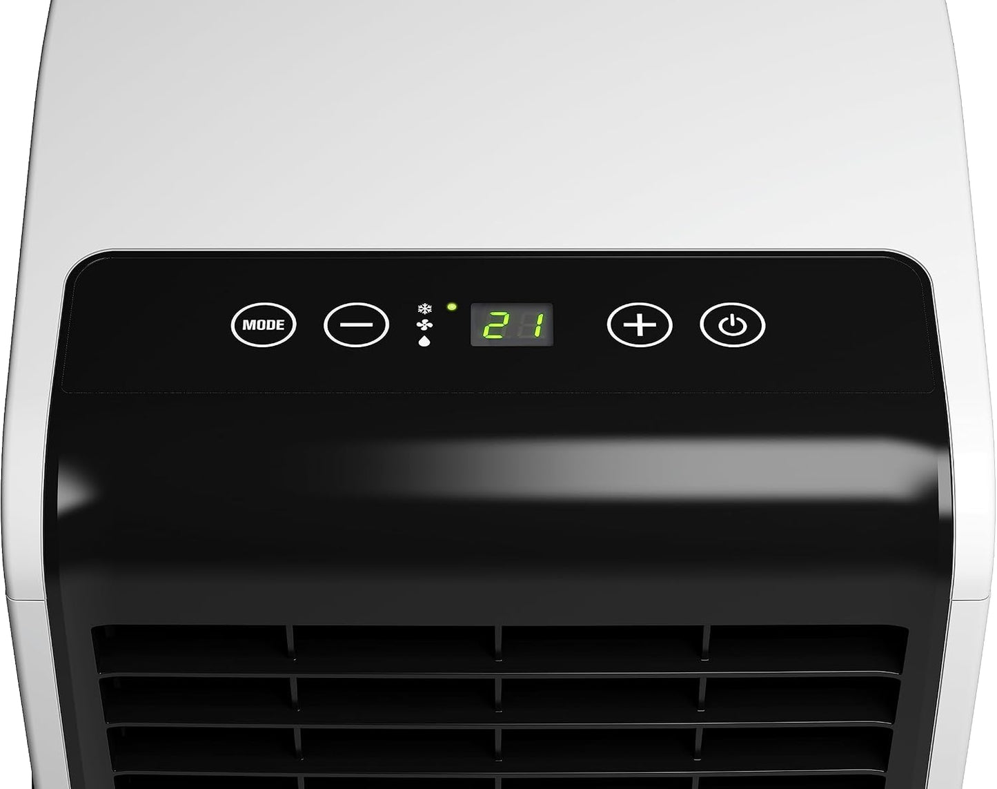 Olimpia Splendid - 02378 Dolceclima Compact 10 MBB Aire Acondicionado Portátil - 10.000 BTU/h, 2,6 Kw, con Mando a Distancia, Gas Natural R290, Diseño Made in Italy, Blanco