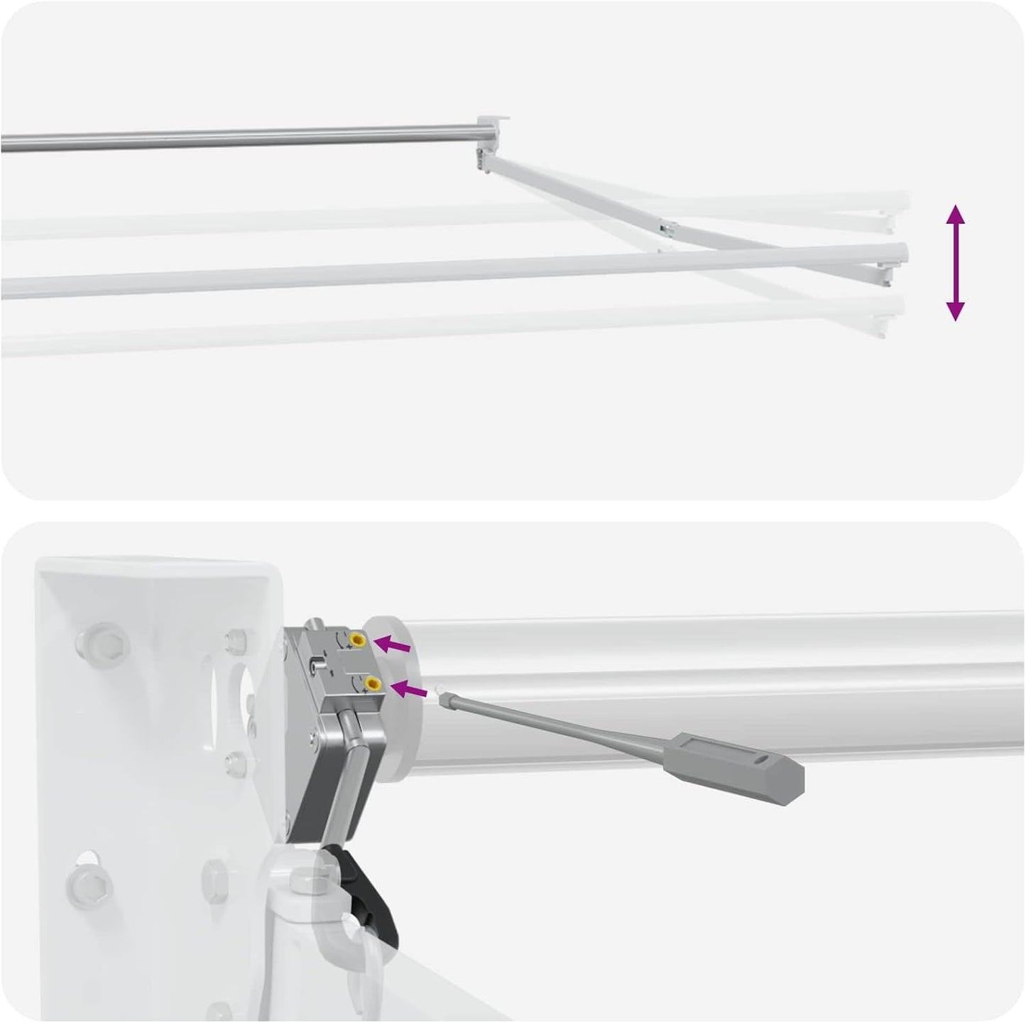 vidaXL Toldo Eléctrico Retráctil Azul y Naranja 5x3m Toldo Eléctrico Moderno Toldo de Jardín con Mando a Distancia Soluciones de Sombra Exterior Retráctil Ecológico