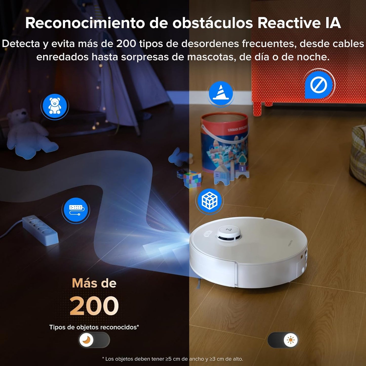 roborock Qrevo Curv 2 Flow Robot Aspirador con Rodillo Extensible de 270 mm, Refresca Mopa Siempre, Succión de 20000 Pa, Sistema Doble Antienredos, Estrategia para Alfombras Inteligente, Autovaciado