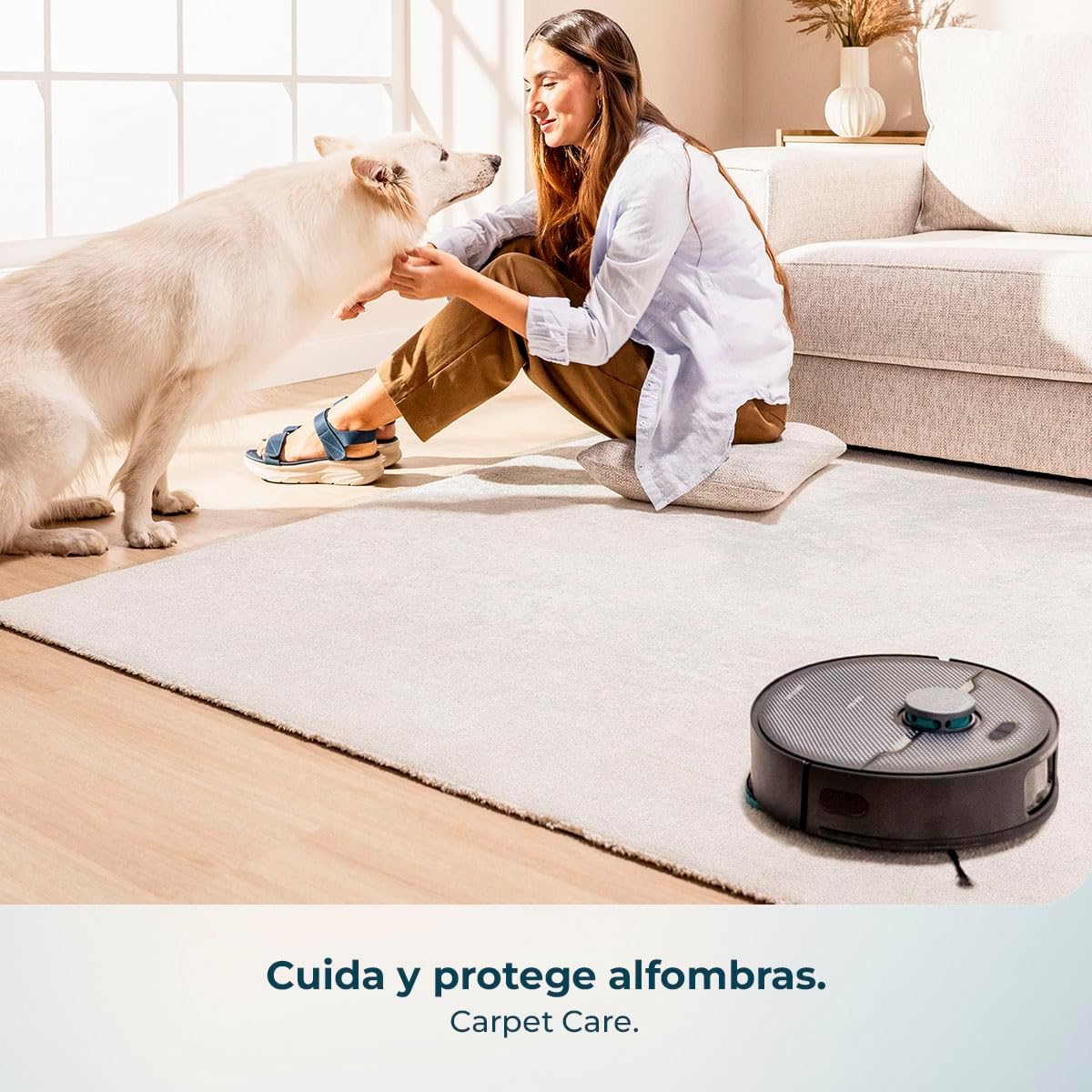 Cecotec Robot Aspirador y Friegasuelos con IA y Base Autovaciado Conga X70 | Motor de Succión 15000Pa, Base 4 en 1, Tecnología Láser, Mopas Giratorias, Cepillo Lateral, App y Bluetooth