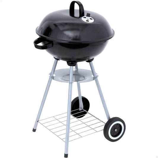 Barbacoa Carbón Con Tapa Redonda Aktive