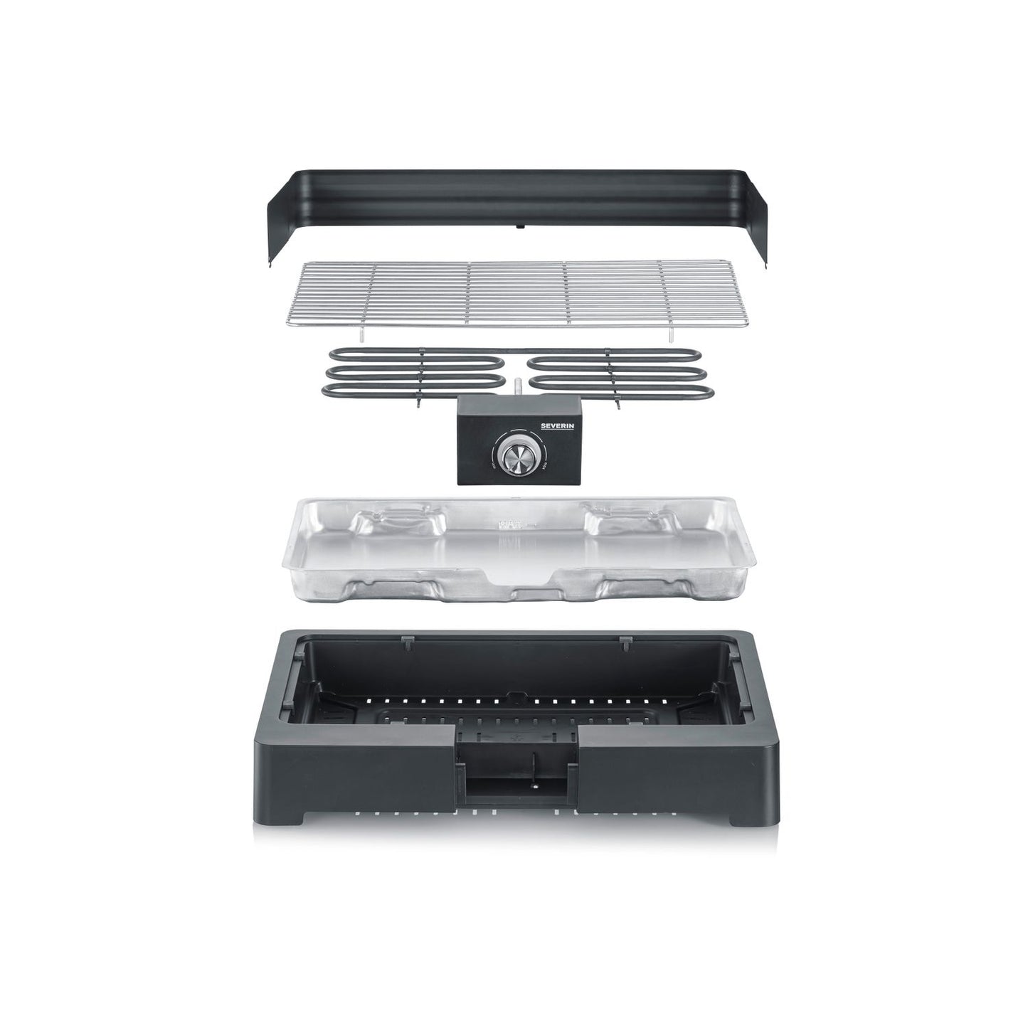 Barbacoa De Mesa Negro 2200 W Pg 8565 Severin