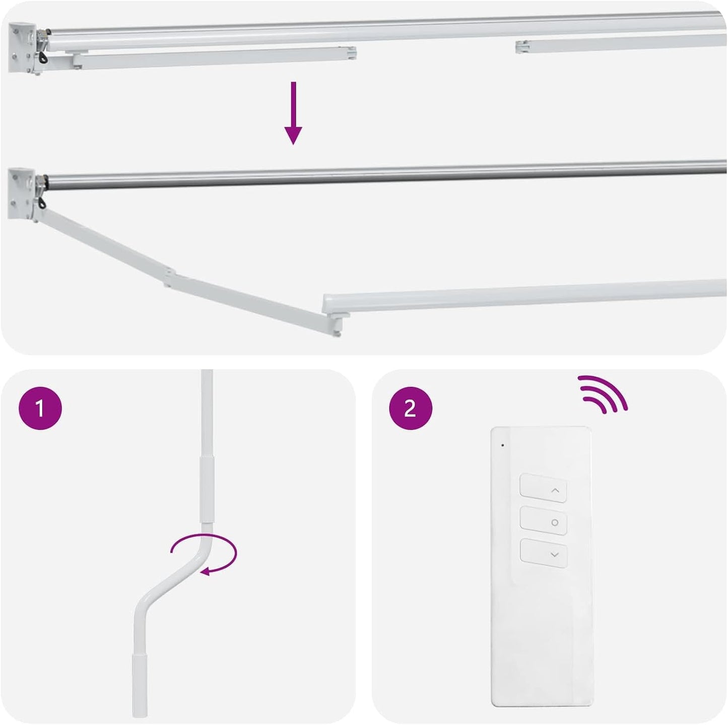 vidaXL Toldo Eléctrico Retráctil Azul y Naranja 5x3m Toldo Eléctrico Moderno Toldo de Jardín con Mando a Distancia Soluciones de Sombra Exterior Retráctil Ecológico