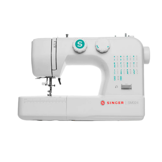 Máquina de Coser Singer SM-024 GRN 24 puntadas