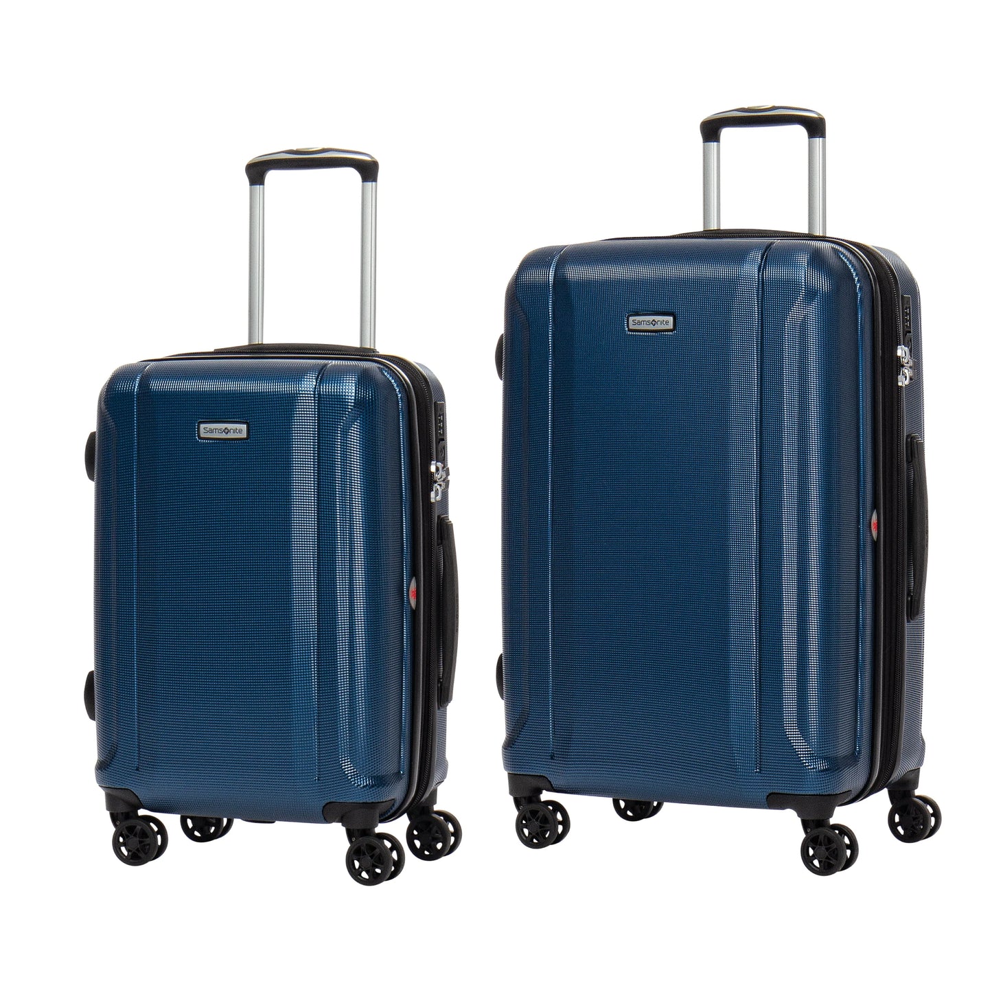 2026 Samsonite Omni 3.0 - Juego de maletas expandibles con ruedas de 2 piezas (equipaje de mano y mediano)