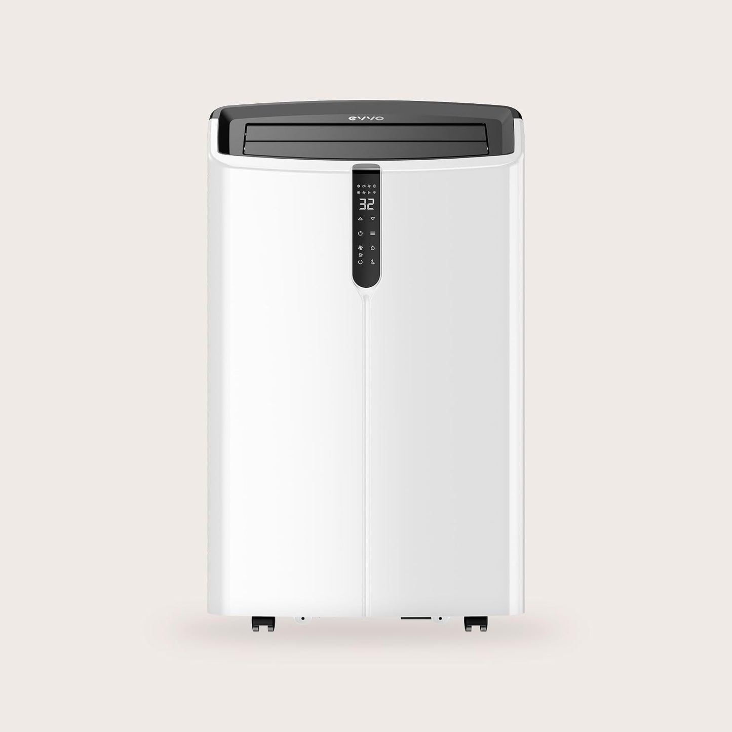 EVVO Clima Silent - Aire Acondicionado Portátil hasta12000 BTU con Bomba de Calor - Pingüino Frío y Calor, Deshumidificador, Modo Noche y Función Turbo. Incluye Kit de Ventana (P12)