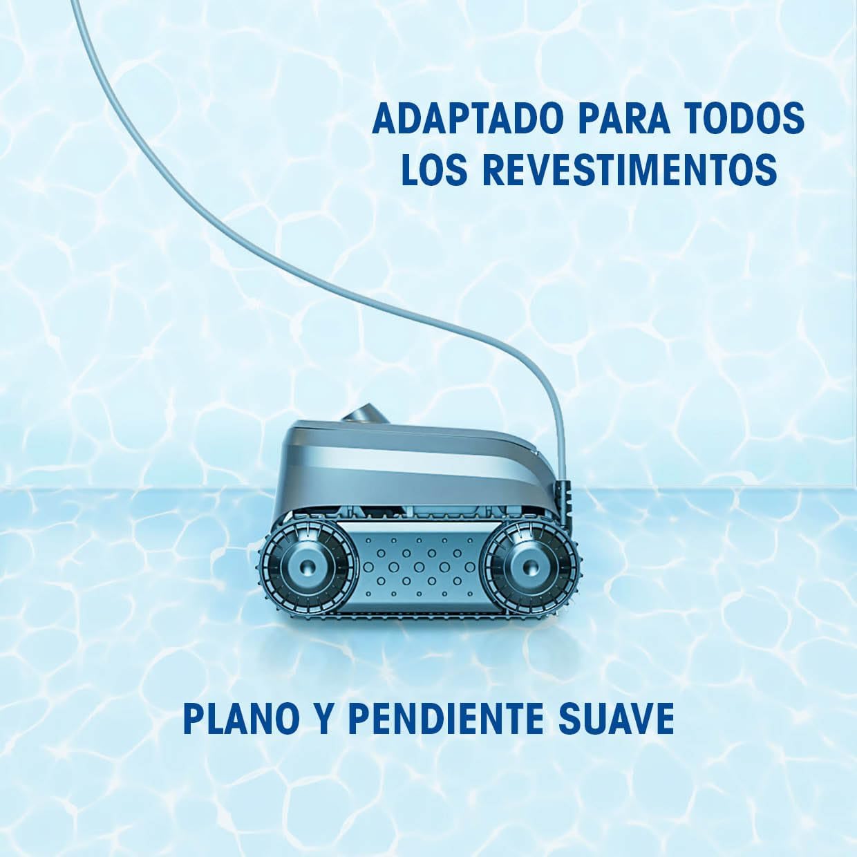 Zodiac Sweepy SWY 3500 WR000583 - Limpiafondos Automático para Piscinas hasta 8x4 m. Limpia Suelo, Paredes y Línea de flotación. Incluye Cable de 14 m, Unidad de Control y Filtración Fina