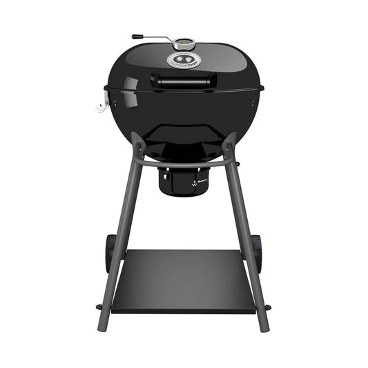 2026 Barbacoa de Carbón Outdoorchef KENSINGTON 570 C – Sistema Slide-Trichter para calor directo/indirecto – Negro