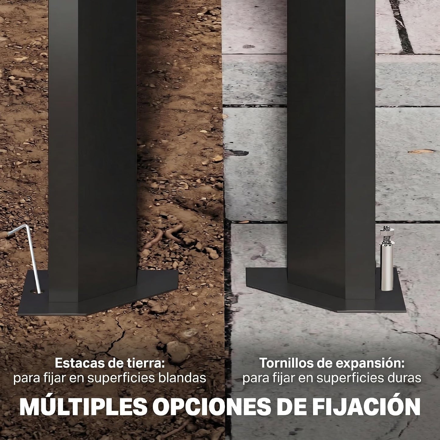 Outsunny Pérgola de Jardín 3x4 m, Cenador de Jardín con Techo de Lamas Orientables, Estructura de Metal, Protección UPF50+, Pabellón para Exterior, Patio, Terraza, Gris Oscuro