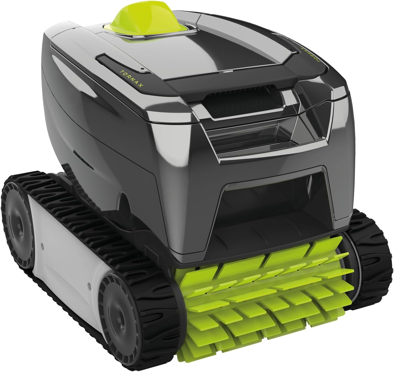 Zodiac Robot Limpiafondos Automático Tornax GT 3220 para Piscinas de hasta 9x4m, Limpia Fondo y Paredes, Incluye Cable de 16,5m, Acceso Superior al Filtro, Color Gris