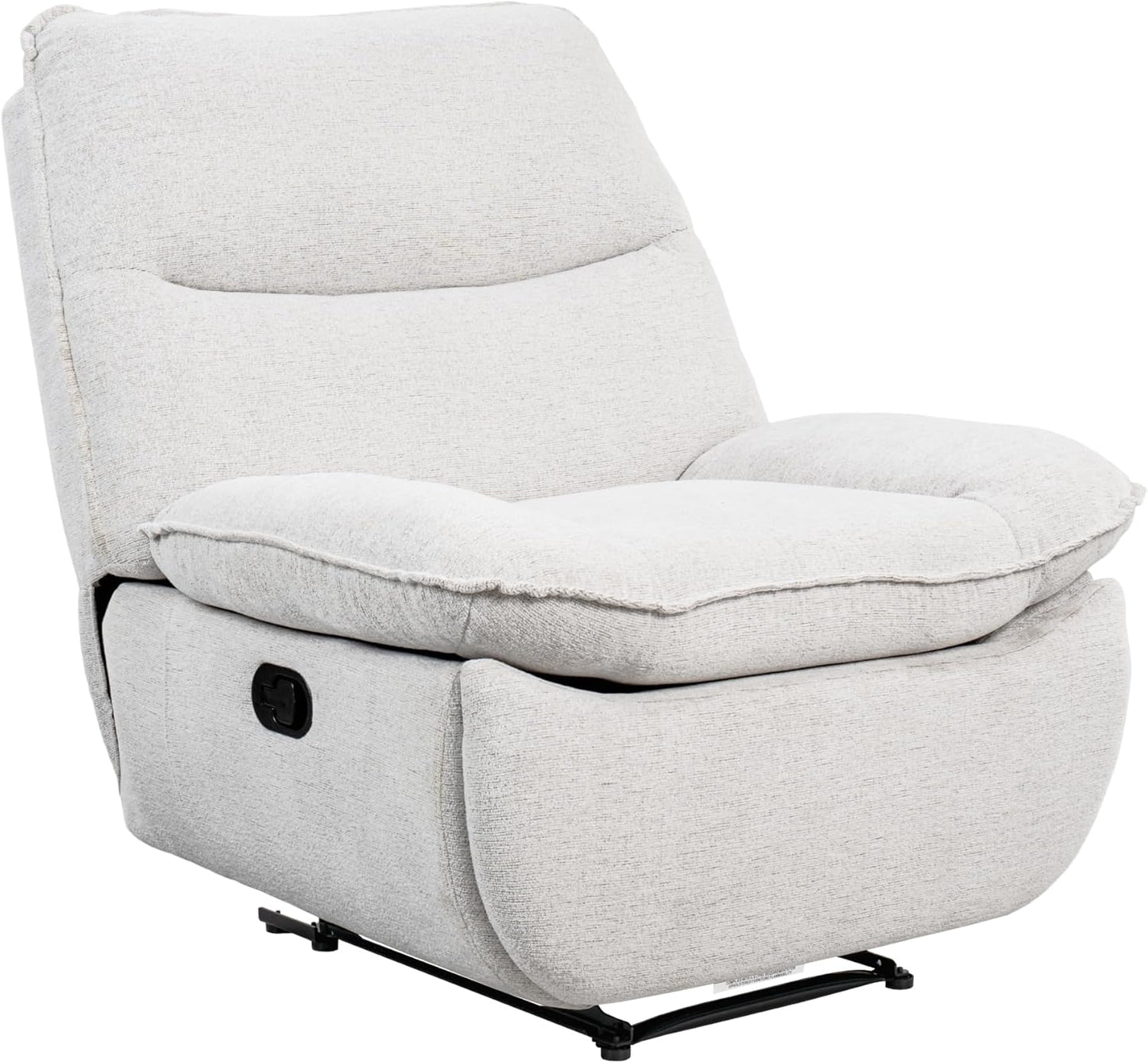 FLEXISPOT XC6 Sillón Relax, Sófa Giratorio con Función Balancín, Sillon TV con Respaldo Ajustable, Silla Reclinable para Dormitorio, Salón y Cine en Casa (Beige)