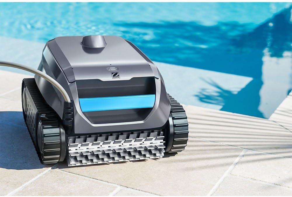 Zodiac Sweepy SWY 3500 WR000583 - Limpiafondos Automático para Piscinas hasta 8x4 m. Limpia Suelo, Paredes y Línea de flotación. Incluye Cable de 14 m, Unidad de Control y Filtración Fina
