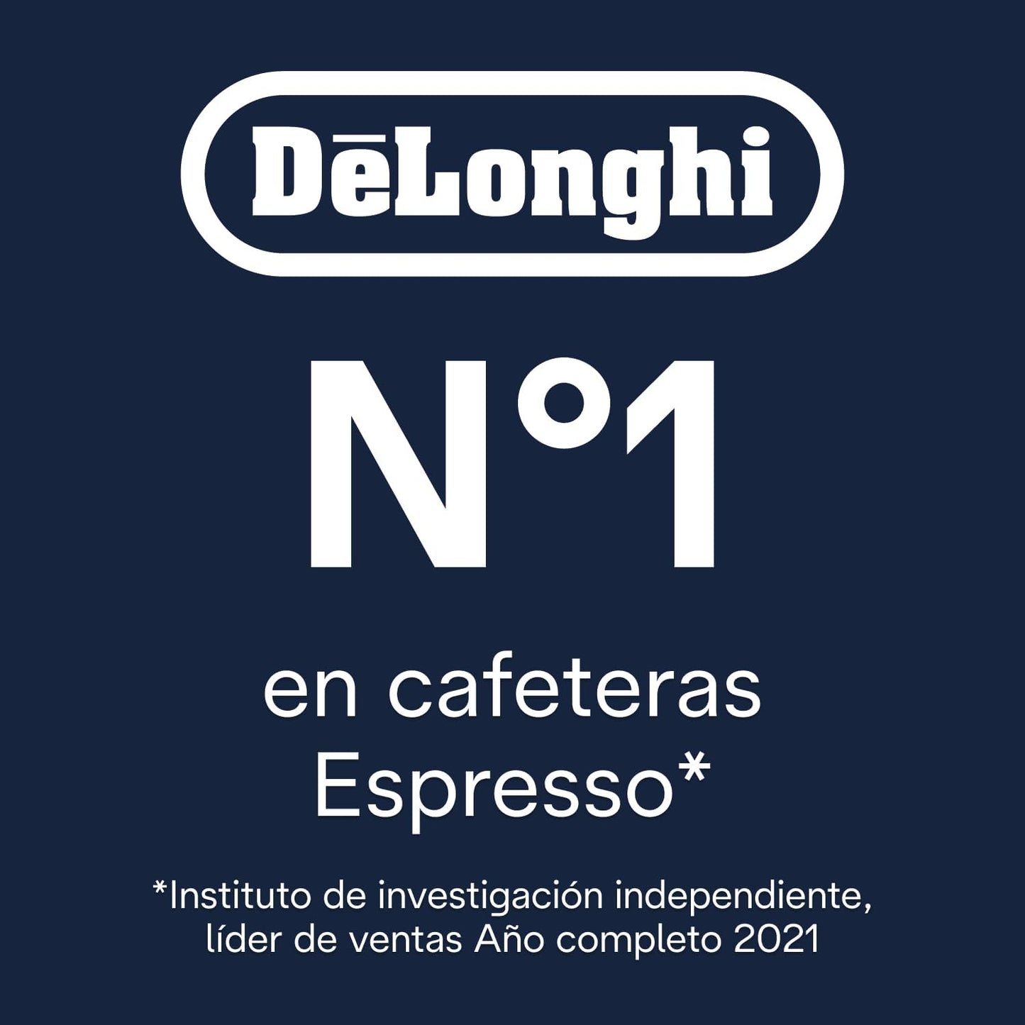 De'Longhi Rivelia EXAM440.55.G, Cafetera Superautomática con LatteCrema Hot, Espumador de Leche Automático, Tamaño Compacto, 16 Recetas, Pantalla Táctil a Color, Gris