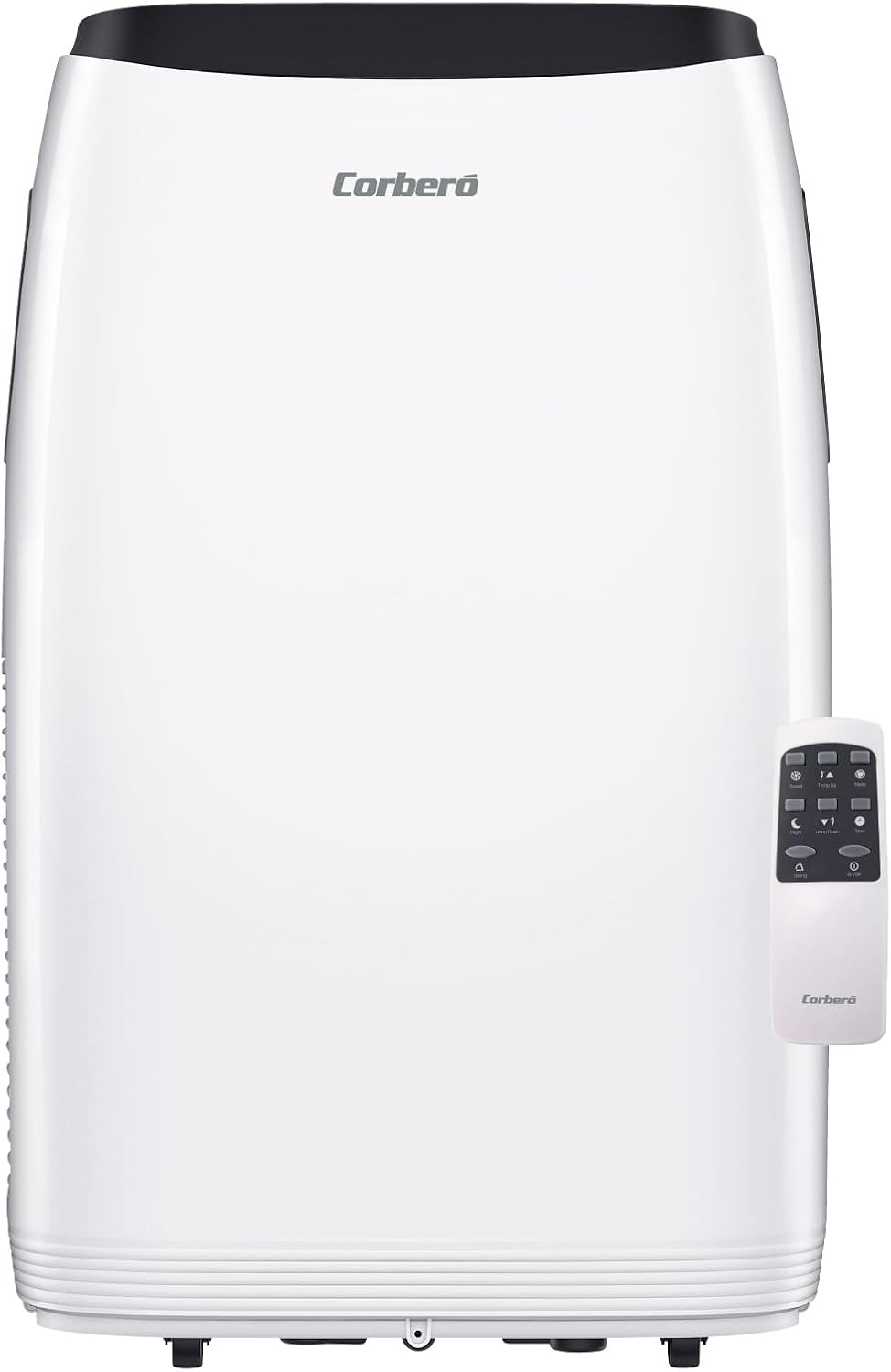 Corberó - Aire Acondicionado Portátil 3 en 1 con Mando | CPC14 | 14000 BTU- 4100 Frigorías | Cobertura 25-40 m² | 16-31 ºC | Refrigeración | Ventilador| Deshumidificación | Temporizador