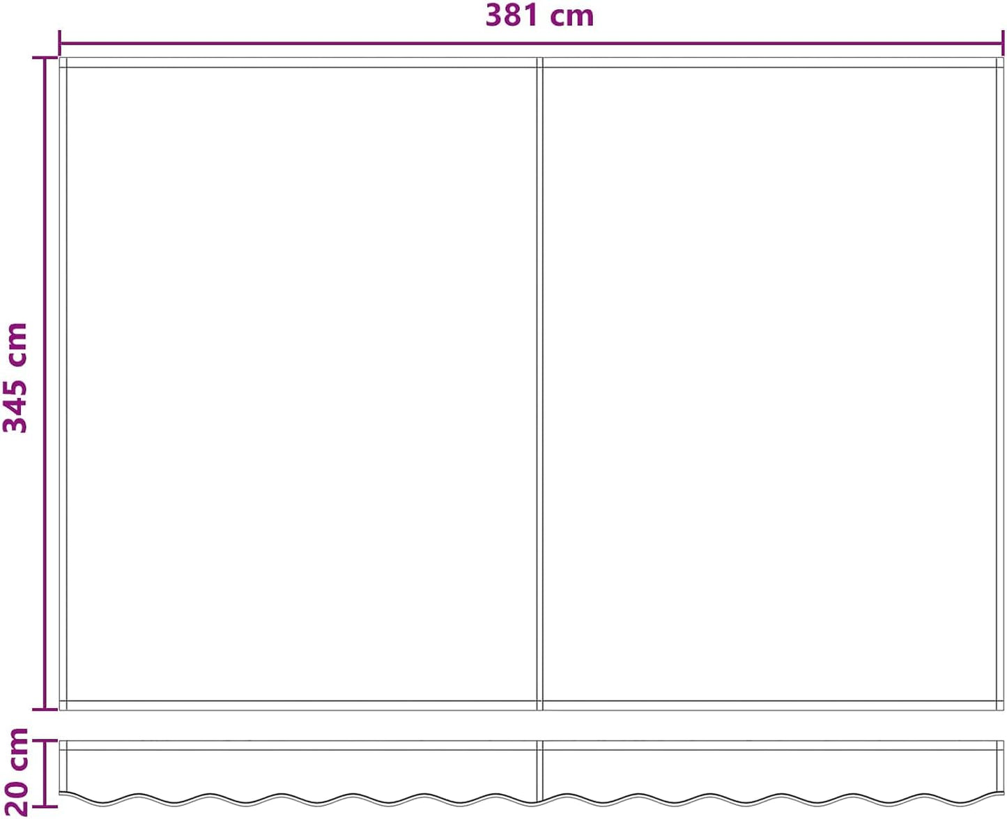 Toldo Motorizado 4x3,5 Toldo Eléctrico Retráctil y Manual con Mando a Distancia Toldos Exterior terraza para Jardín Puerta Ventana-Arena-400 x 350 cm