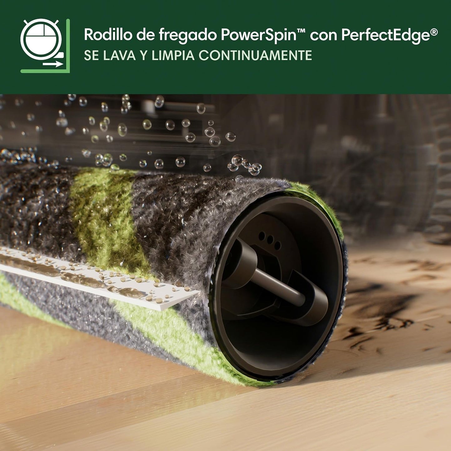 iRobot Roomba MAX 706 Combo y Base AutoWash, Accesorios adicionales, autolimpiable, multifunción, Rodillo fregado PowerSpin Extensible y retractil, cepillos Dobles, fregado y Secado con Calor, IA,B