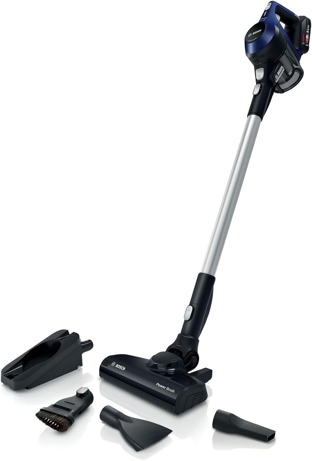 Bosch - Unlimited Serie 6 Aspiradora sin cable y de mano, con accesorios, color azul, BBS611MAT