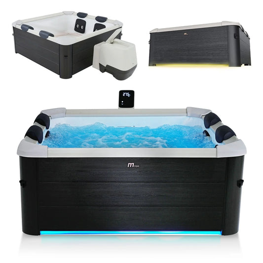 2026 Spa Whirlpool Oslo con iluminación LED